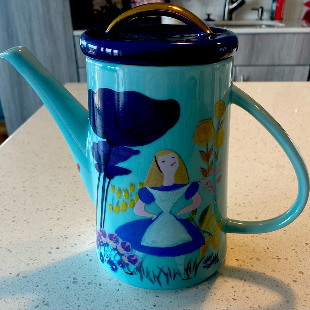 Mary Blair’s Alice in Wonderland 70th Anniversary collection teapot